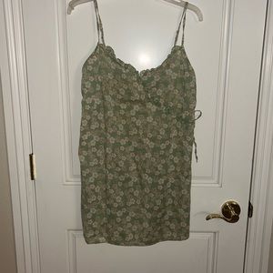 J. Crew Vintage 90’s Spaghetti Strap Floral Print Long Camisole Top Size M